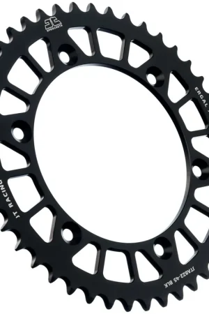 JT SPROCKETS - REAR RACELITE ALU 45T BLACK - Sprockets - 520 Handgemaakt